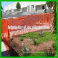 Предупреждение пластиковый оранжевый барьер безопасности забор сетка